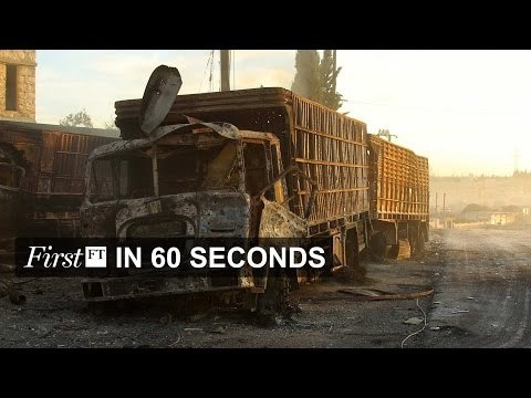 Syrian ceasefire close to collapse, NY bombing suspect detained | FirstFT