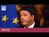 Renzi resigns after referendum loss | World