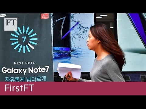 Samsung warning, Ryan abandons Trump | FirstFT