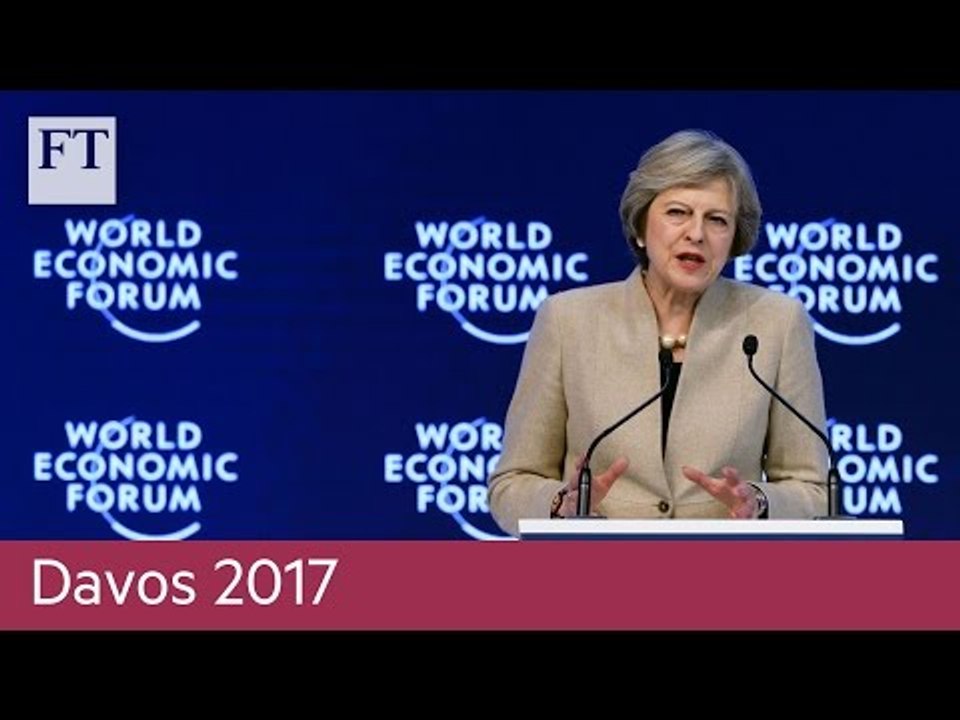 Theresa May's anticlimactic Davos speech | Davo...