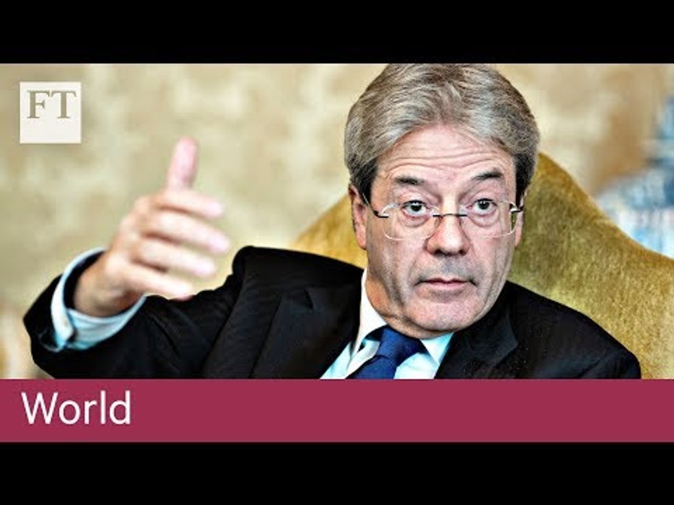 James Politi on his interview with the Italian prime minister