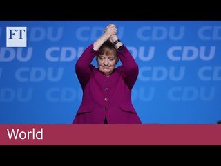 Merkel wins backing for grand coalition