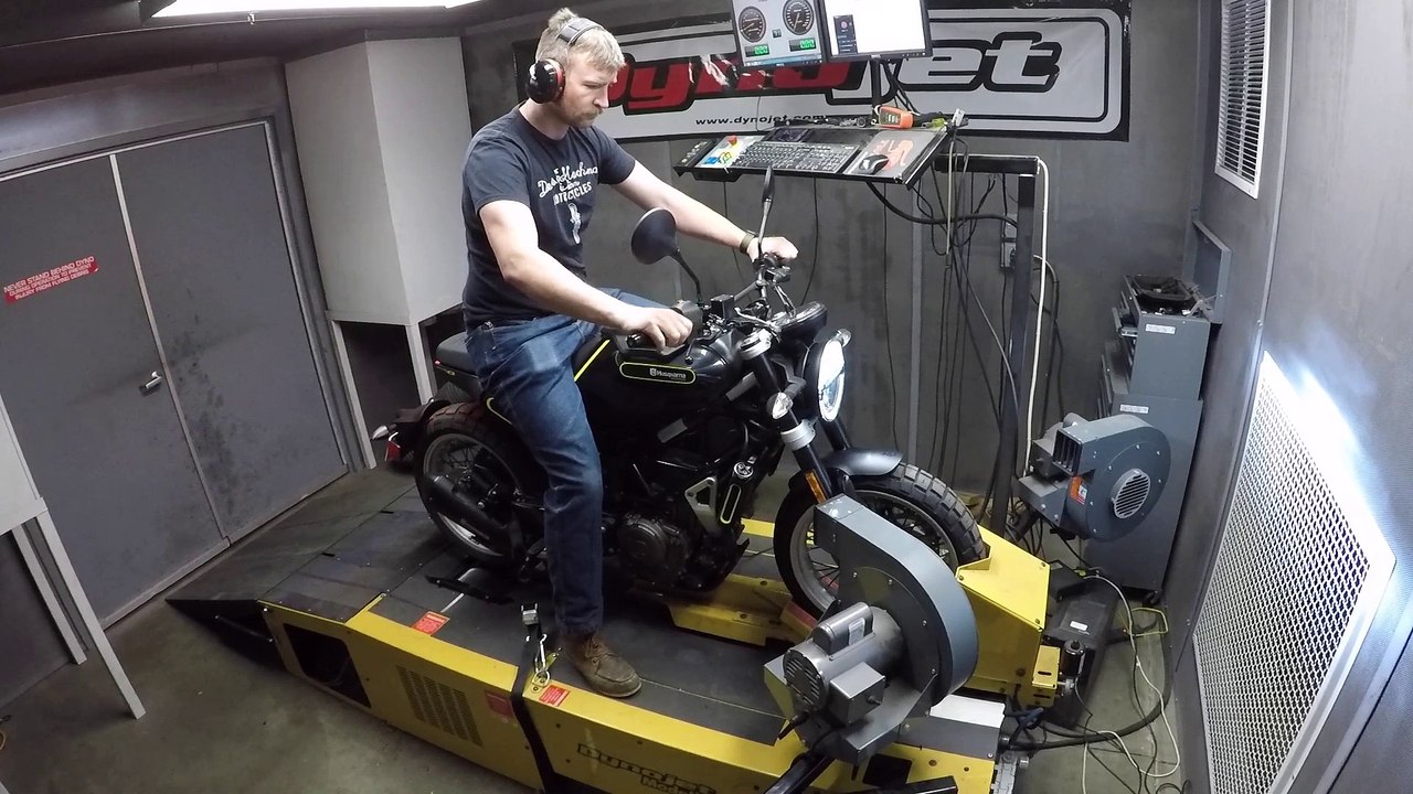 2018 Husqvarna Svartpilen 401 Dyno