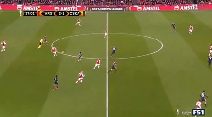 Aaron Ramsey  Goal HD - Arsenal	3-1	CSKA Moscow 05.04.2018