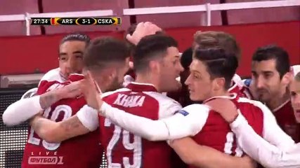 Aaron Ramsey  Goal HD - Arsenal	3-1	CSKA Moscow 05.04.2018