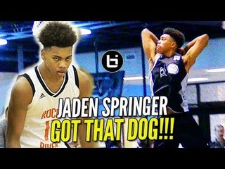 TOP 20 Jaden Springer GOT THAT DOG MENTALITY; Sophomore READY TO BREAKOUT!!