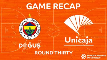 Highlights: Fenerbahce Dogus Istanbul  - Unicaja Malaga