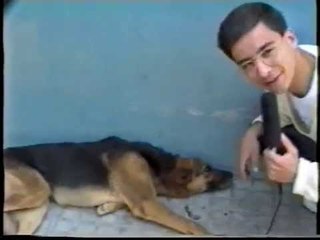 Rui Unas entrevista cão da escola - 1991