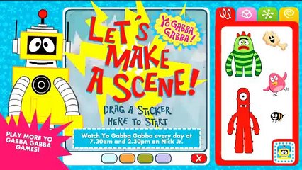 Yo Gabba Gabba Lets Make Scene!
