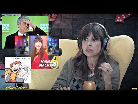 Maluco Beleza - Aos fins de semana punha-me dentro de um Golf - Manuela Moura Guedes (pt2)