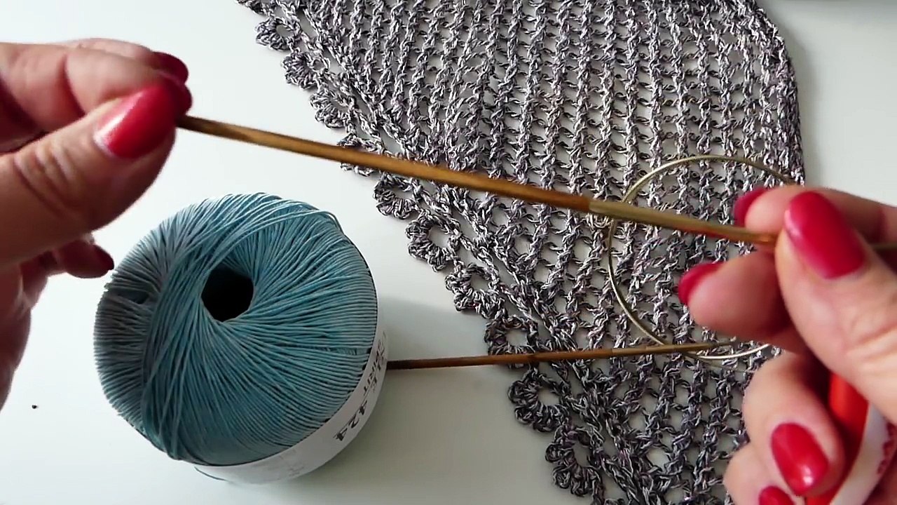 Der einfachste Laceschal der Welt