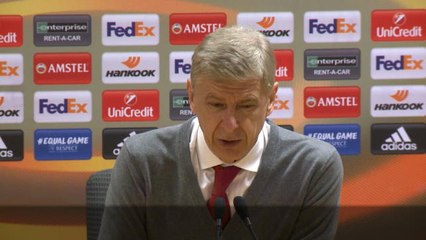 Quarts - Wenger : "On sait que ce n’est pas terminé"