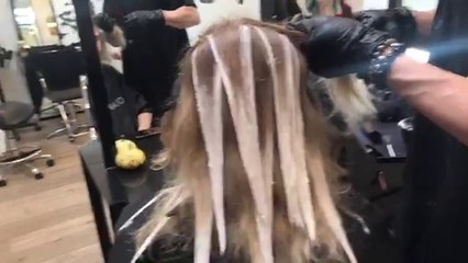 Balayage class - how to balayage hair - Balayage hair color technique