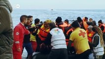 La huída de los refugiados hacia Europa