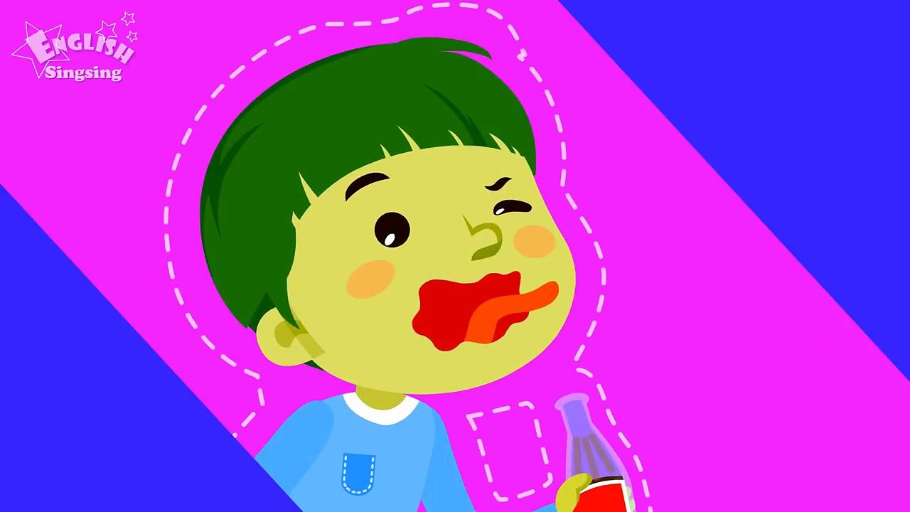 Kids vocabulary - Human Sounds - imitating sounds - English educational video for kids