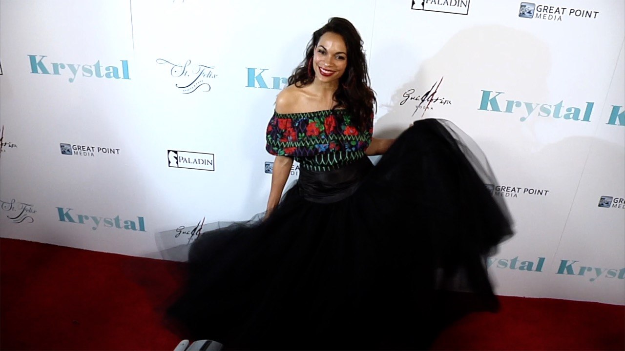 Rosario Dawson "Krystal" Premiere Red Carpet