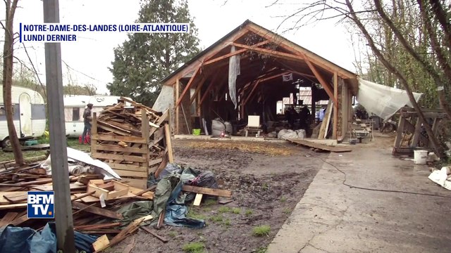 NDDL: l'évacuation de la ZAD est imminente mais ces occupants continuent de résister