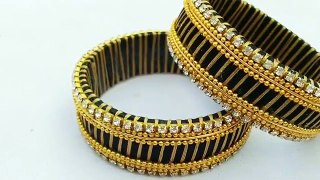 How To Make Silk Thread Bangles // DIY // How To Make Designer Silk Thread Bangles // Latest