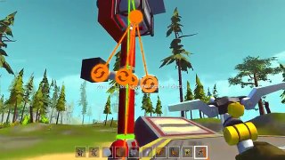 FLYING UNICYCLE and LORAX MONOWHEEL! Scrap Mechanic Challenge Ep4