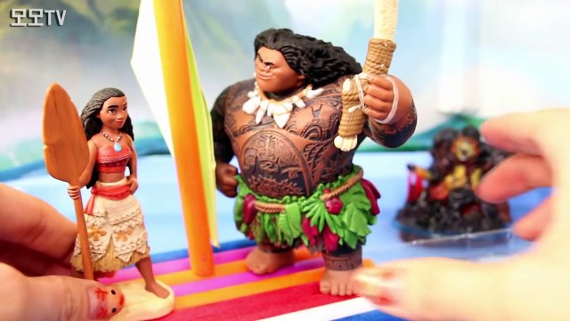 디즈니 모아나3탄 마지막회 극장판 애니메이션 인형극 만화영화 모아나OST 미미인형 barbie인형의 재미있는 장난감 인형극 어린이채널♡모모TV/모모토이즈