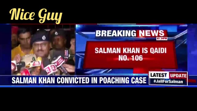 Superstar Salman Khan sentenced to 5 years jail term in black buck case. Superstar Salman Khan condamné à 5 ans de prison dans l'affaire Black Buck.