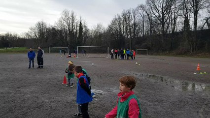 Entraînement des jeunes mercredi 4 avril