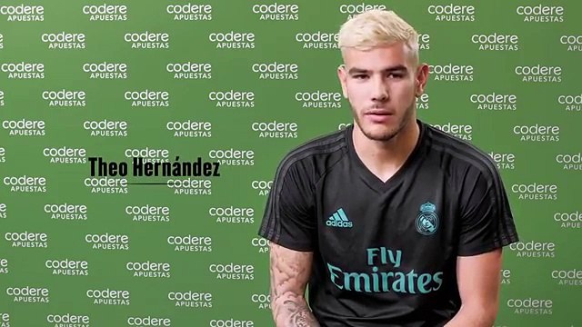 Theo Hernández: En casa no se habla nada del derbi