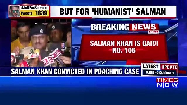VIP treatment for Salman Khan in jail Jodhpur DIG (Prisons)