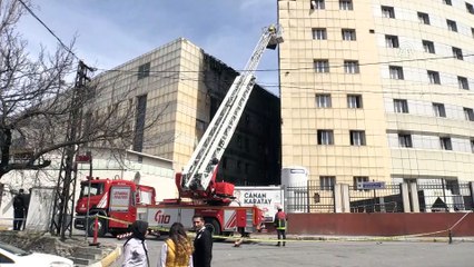 Taksim Eğitim ve Araştırma Hastanesi'ndeki yangın- İSTANBUL