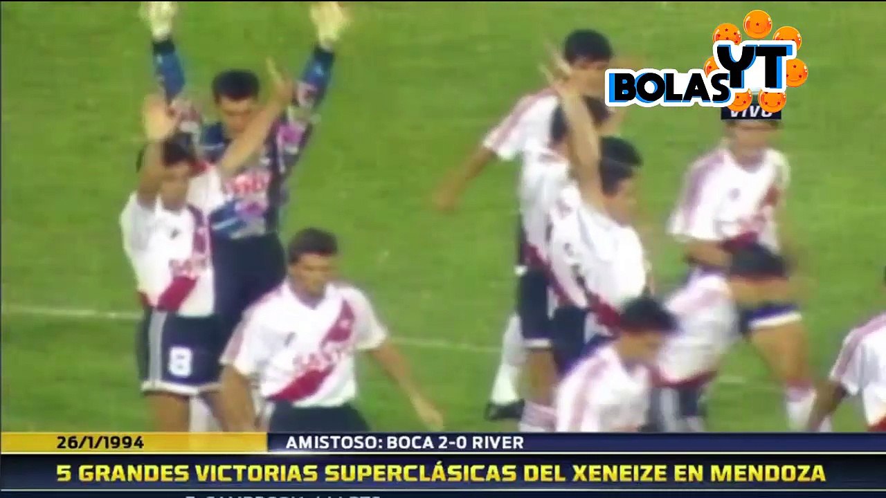 5 VICTORIAS de BOCA sobre River en MENDOZA !