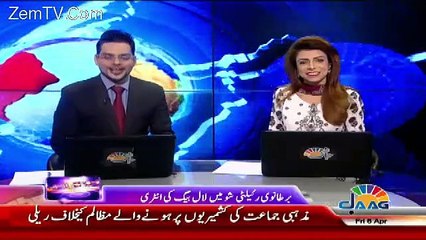 See What Female News Anchor said in News Bulletin
