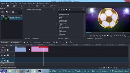 Como Cortar Videos no Kdenlive - VIDEOAULA 05