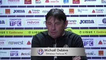 La Conférence de presse d'avant-match de Michaël Debève avant TFC/Dijon