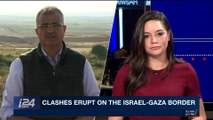 i24NEWS DESK | 2nd Gazan killed in today's clashes with Israel | Friday, April 6th 2018