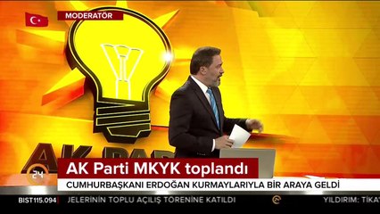 AK Parti MKYK, Cumhurbaşkanı Erdoğan başkanlığında toplandı