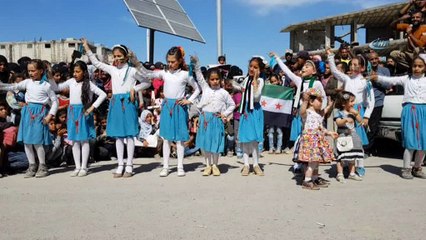 - Halep'te Zeytin Dalı Harekatına destek gösterisi