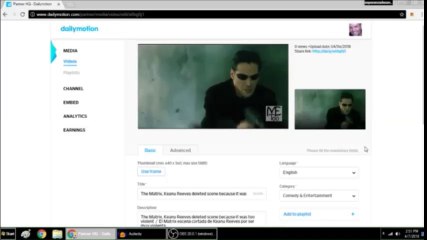 How to replace a thumbnail on your Dailymotion videos