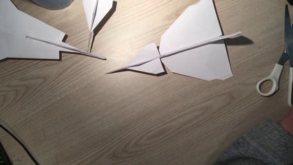 Paper airplane How to make a Saab J37 Viggen