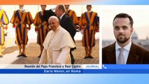Audiencia privada entre el Papa Francisco y Castro