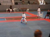 kata empi champion national Du karate maroc kata