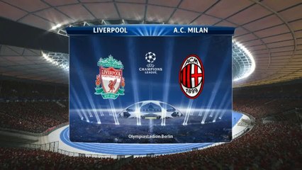 Lverpool win champions league  2005 remake  in pes