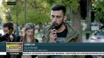 Grecia: celebran acto en memoria de 16 refugiados muertos en naufragio