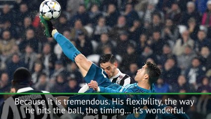 Overhead kick one of the best ever - Alonso on Ronaldo