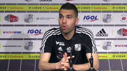 Avant le match:  Oualid El Hajjam - ASC - SM CAEN