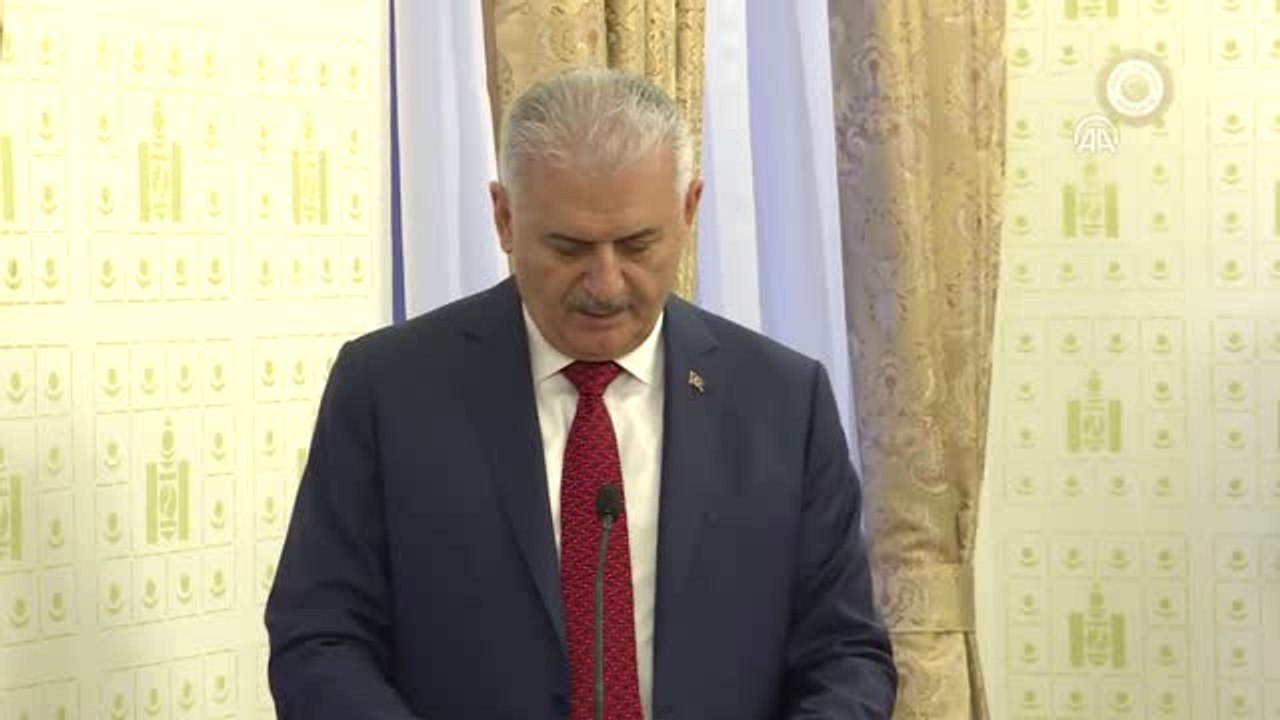 Başbakan Yıldırım, Moğolistan'da Onuruna Verilen Yemeğe Katıldı
