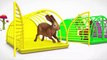 Tavsan ve inekleri besleme ile renkleri ögrenme Renkli atlar yumurta oyunu egitici çocuk filmi
