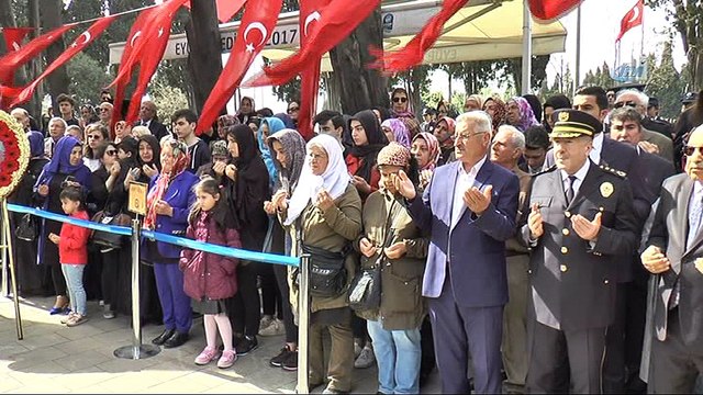 Polis Teşkilatının kuruluşunun 173. yılı kapsamında şehitlikte anma töreni