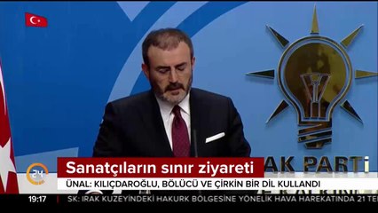 Mahir Ünal konuştu