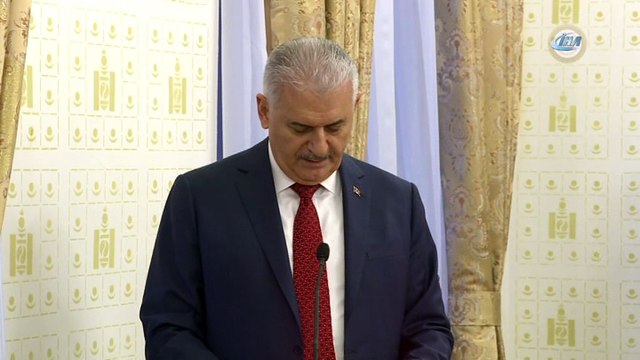 - Başbakan Yıldırım Moğolistan Meclis Başkanı Enkhbold ile görüştü
