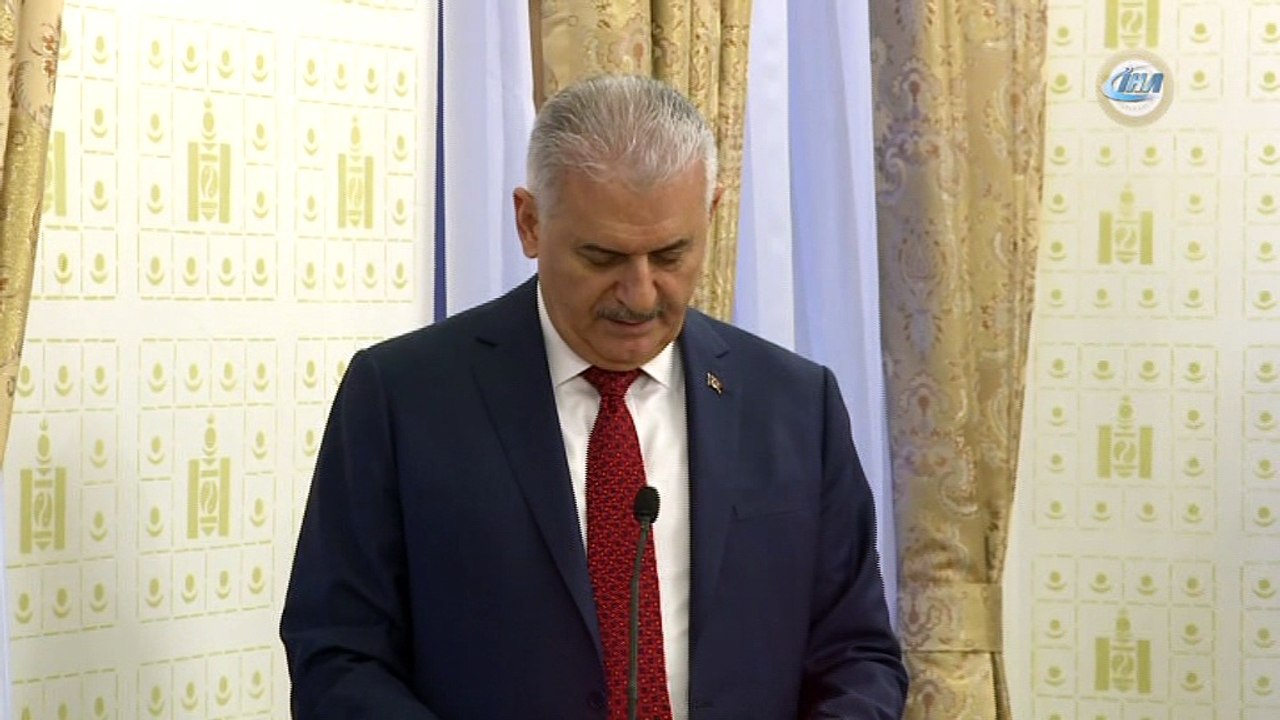 - Başbakan Yıldırım Moğolistan Meclis Başkanı Enkhbold ile görüştü